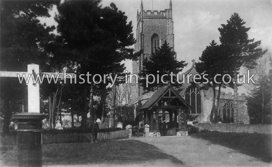 All Saints Church, Brightlingsea, Essex. c.1910